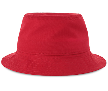 BUCKET COTTON-S-rosso