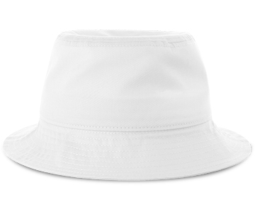 BUCKET COTTON-S-bianco