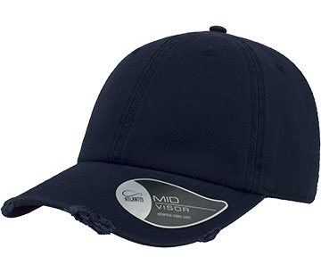 DAD HAT DESTROYED-navy