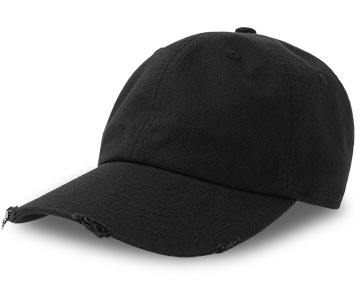 DAD HAT DESTROYED-S-black