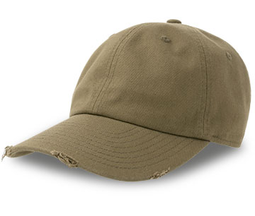 DAD HAT DESTROYED-S-olive