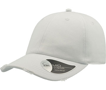 DAD HAT DESTROYED-white