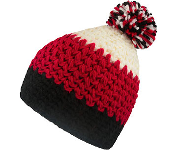 EVEREST BEANIE-black-bordeaux