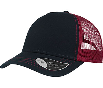 RAPPER CANVAS-bordeaux-navy