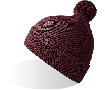 WIND-S WITH POMPOM-bordeaux