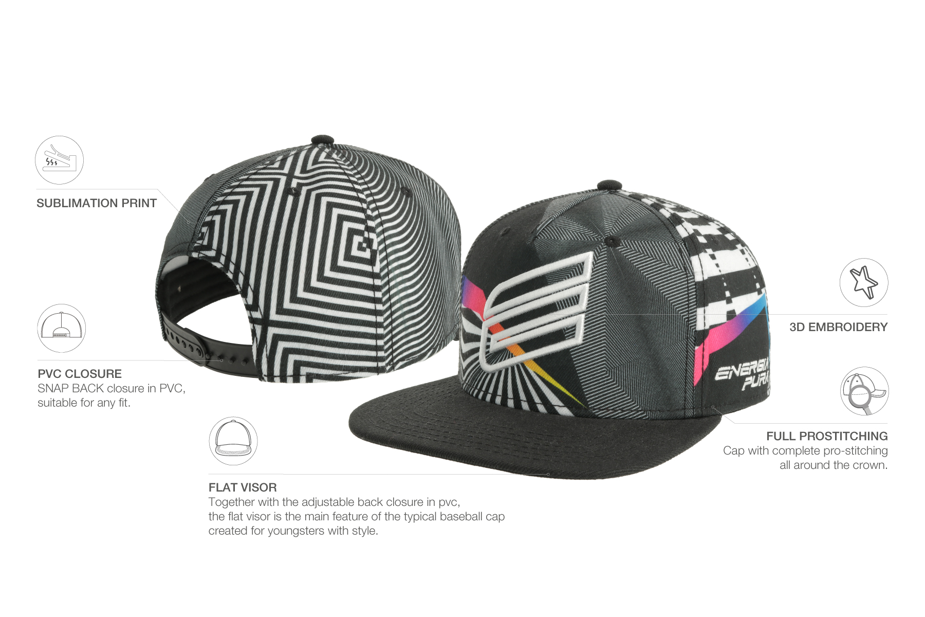 Snapback-keps 9530 bild 2