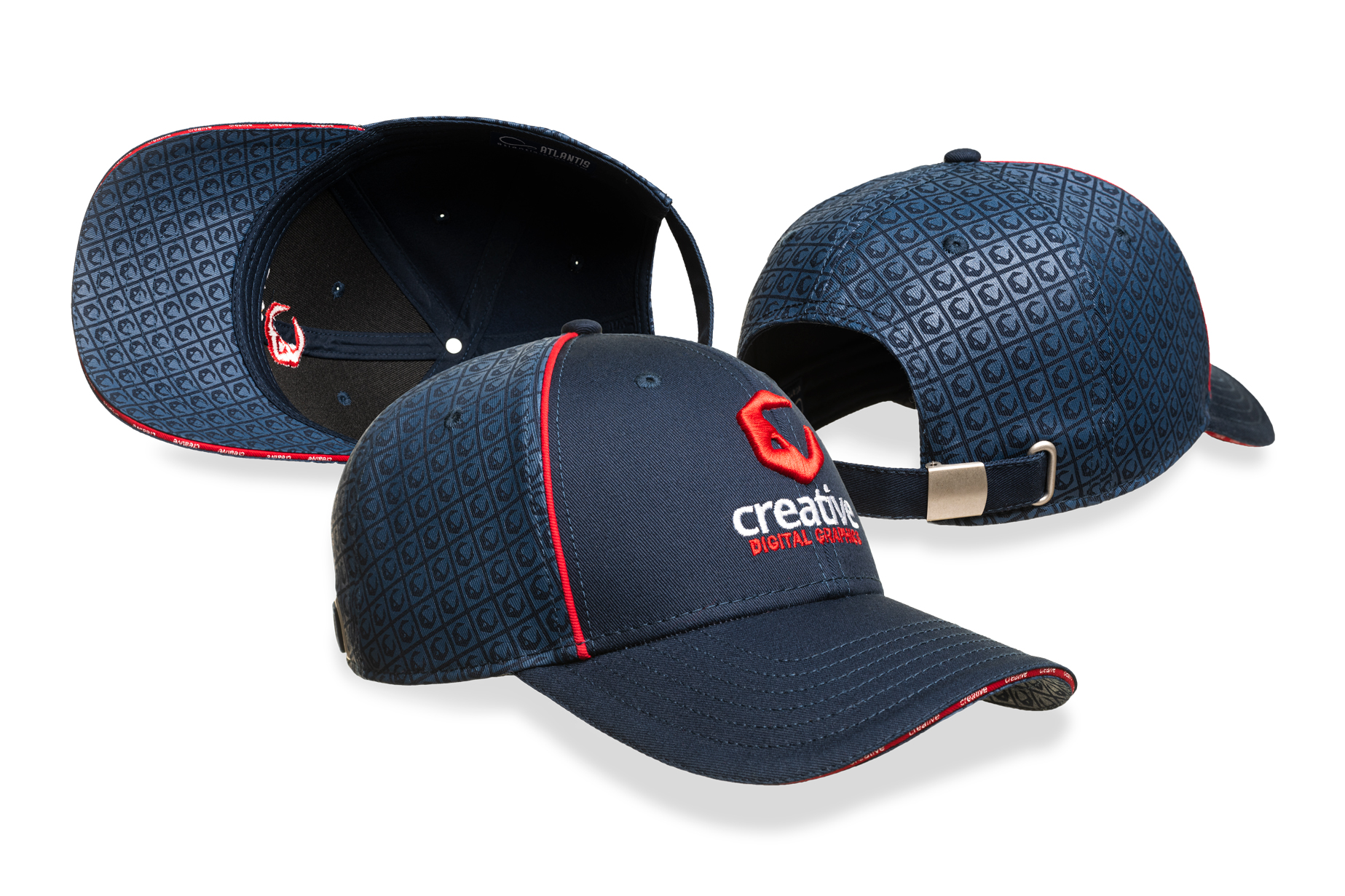 Baseballkeps 2154 – Fram: 3D-brodyr