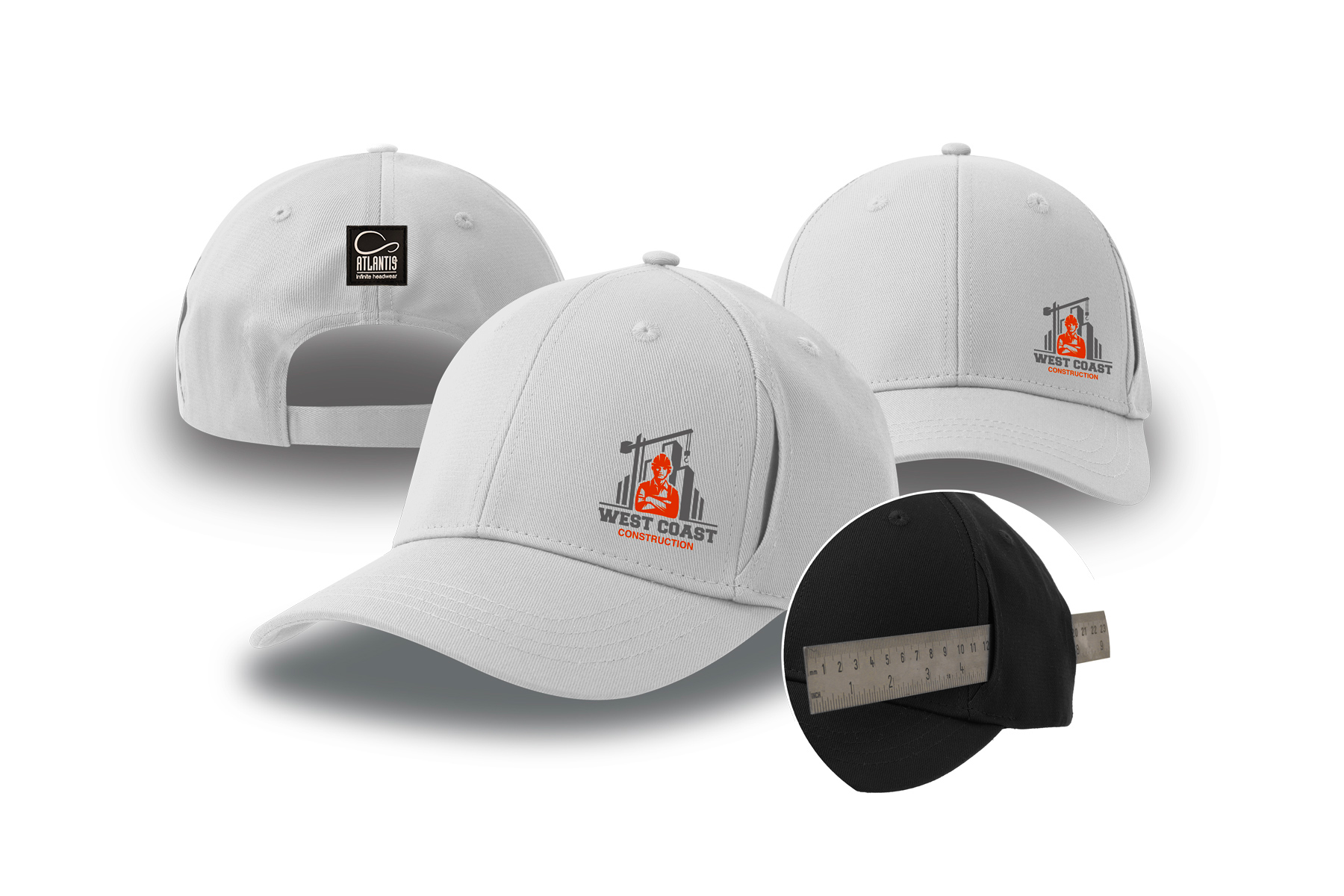 Baseballkeps 6 paneler 2507 bild 7